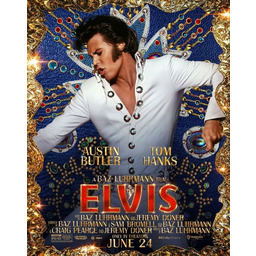 PUZZLE Plakt Elvis (2022) Elvis Presley + IMIĘ