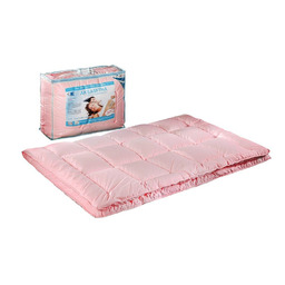 Kołdra antyalergiczna 160x200 Aksamitna różowa 1,4kg 100% microfibra