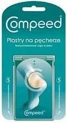 Compeed plastry na pęcherze na piętę x5 plastrów