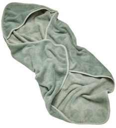 LEANDER - ręcznik z kapturem, zielony Przykładowa dodatkowa