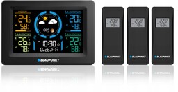 Blaupunkt WS40BK Stacja pogodowa Temperatura Ciśnienie Zegar czujnik