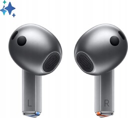 Słuchawki Bezprzewodowe Dokanałowe Samsung Galaxy Buds 3 Srebrne