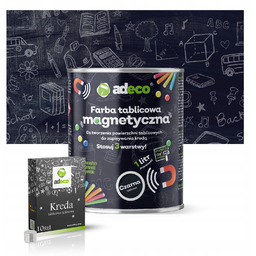 Farba Magnetyczna V Tablicowa czarna op. 1L