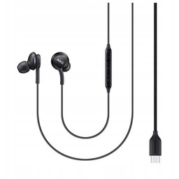 Zestaw stereo Samsung EO-IC100BB Akg czarne/black Usb-c