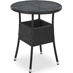 OKRĄGŁY STÓŁ OGRODOWY YORO 60 CM POLYRATTAN STOLIK