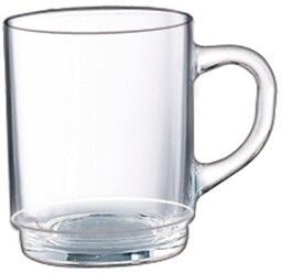 KUBEK BOCK 250 ml z UCHEM SZKLANY ARCOROC