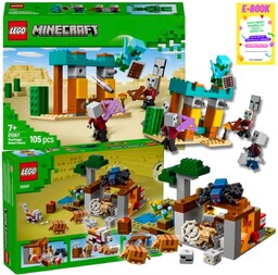 LEGO MINECRAFT ZESTAW - PUSTYNNY PATROL ZŁOSADNIKÓW (21267)