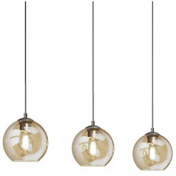 Lindby - Sofian Lampa Wisząca Amber/Brass