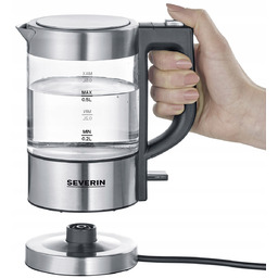 Czajnik Elektryczny Szklany 0,5L 1000W Kompaktowy Bez Bpa