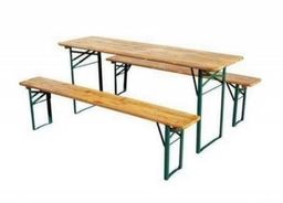 Zestaw piknikowy BS ze stołem i dwoma ławkami
