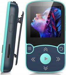 Odtwarzacz MP3 64GB Bluetooth 5.0 Słuchawki Radio Krokomierz