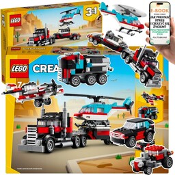 KLOCKI LEGO CREATOR 3w1 PREZENT DLA DZIECKA Ciężarówka