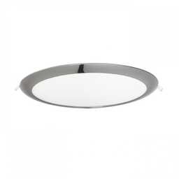 DADA 30 lampa sufitowa wpuszczana czarny chrom 230V