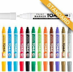 Marker olejowy Toma 440 złoty /TO005-14/