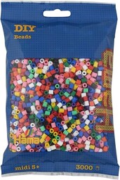 Hama 3000 koralików jednolita mieszanka (koraliki Midi)