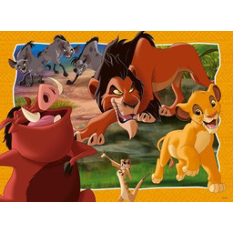 Kinderpuzzle 200 XXL Teile - Disney Der König