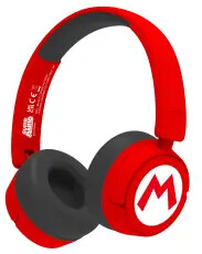 OTL Technologies Mario Kids Dla dzieci Nauszne Czerwony