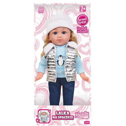 Natalia lalka 36cm w srebrnej kamizel