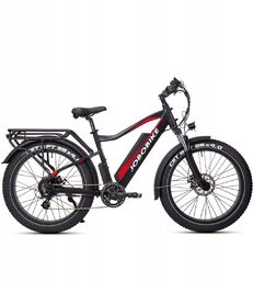 ROWER ELEKTRYCZNY JOBOBIKE ROBIN 48V FATBIKE 26" Czarny
