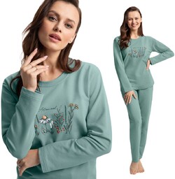 Dres damski LUNA kod 312 miętowy zielony
