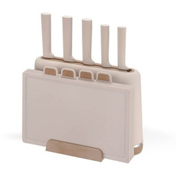 MAESTRO Zestaw noży + desek MR-1412-BEIGE