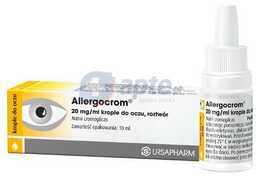 Allergocrom 20mg/ml krople do oczu 10ml