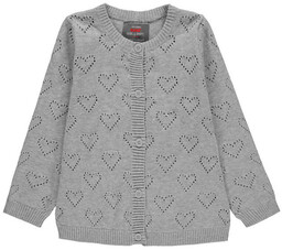 Dziewczęcy Sweter, szary, rozmiar 92
