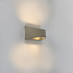 QAZQA Rustykalna lampa ścienna betonowa półokrągła - Adelaide