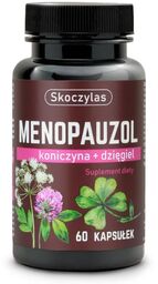 Skoczylas MENOPAUZOL koniczyna czerwona, dzięgiel - 60 kapsułek