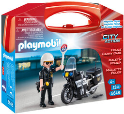 Playmobil City Action, klocki Skrzyneczka Policja, 5648