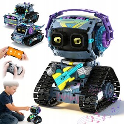 Zestaw Klocków Programowalny Robot Gitarzysta Transport I Walec