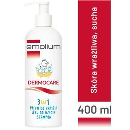 EMOLIUM Dermocare 3w1 Płyn, żel i szampon -