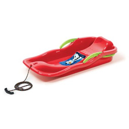 PROSPERPLAST Sanki plastikowe Race Czerwony