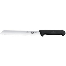 Victorinox Fibrox Nóż do chleba, ząbkowany, czarny