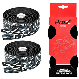 ProX Owijka Na Kierownicę PU+EVA Czarno-Szara 2150mm Owijka