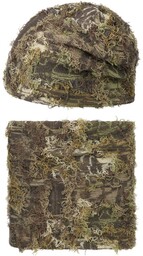 Czapka + Szal by Camouflage Lodenhut Manufaktur, moro,