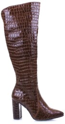 Kozaki damskie Aspena KOR2126 BRĄZ378 36