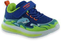 Buty sportowe dla dzieci świecąca podeszwa American Club