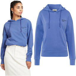 BLUZA damska z KAPTUREM kangurka CROSS JEANS dresowa