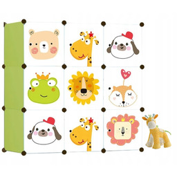 Szafka Modułowa Dziecięca Regał Na Zabawki Szafa