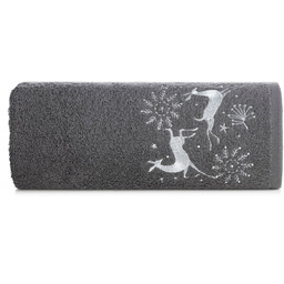 Ręcznik bożonarodzeniowy z haftem i dżetami R203-04