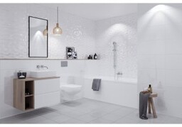 Płytka ścienna PEROUSO HONEY white structure satin 29,7x60