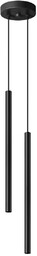 Lampa wisząca PASTELO 2 czarna SL.1304 - Sollux