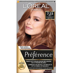 L''Oreal Paris Préférence Trwała Farba do Włosów, 7.23