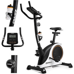 Zipro Nitro Stacjonarny Rower Treningowy, Czarny/Szary, 92 x
