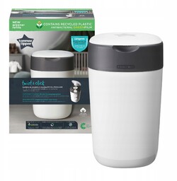 Tommee Tippee Pojemnik na zużyte pieluszki Biały