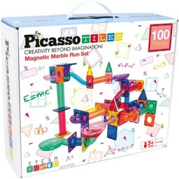 PICASSOTILES Klocki magnetyczne Tor kulkowy PTG100
