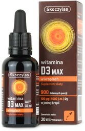 Skoczylas WITAMINA D3 MAX 4000 - 30 ml