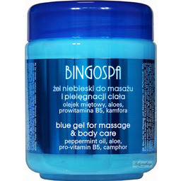 BINGOSPA - Blue Gel for Massage - Niebieski