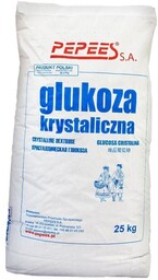 Polska GLUKOZA Krystaliczna dekstroza 25 KG